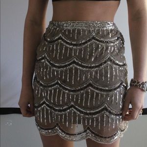 Forever 21 Sequin Skirt
